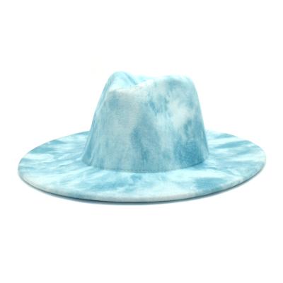 China Fashion\new dye comfortable\durable Fedora Hats Women Wholesale 2021 Fedora Wide Brim Fedora Hats felt by link fashion for men for sale