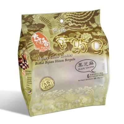 China Factory Supply Custom Side Gusset Snack Plastic Bag Moisture Proof With Clear Window for sale