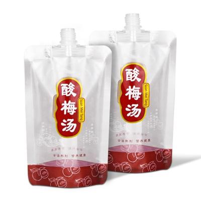 China Factory Supply Custom Moisture Proof Spout Drink Food Grade Bag For Packaging for sale