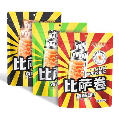 China Factory Supply Moisture Proof Custom Stand Up Snack Grade Mylar Bag For Packing for sale