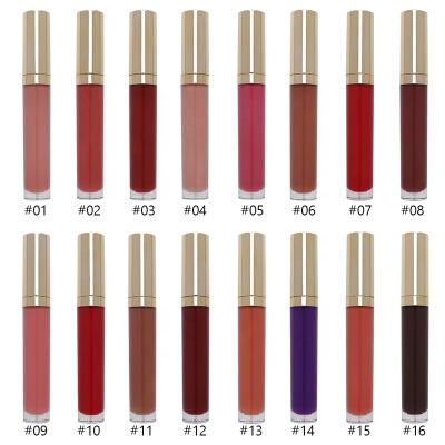 China 16 Colors Private Label Waterproof Velvet Matte Liquid Lipsticks for sale