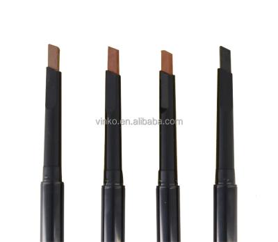 China Multifunctional Waterproof Makeup Pencil Eyebrow Waterproof Double Ended Eyeliner And Eyebrow Pencil for sale