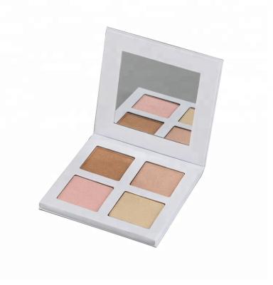 China Custom 4 color highlighter bar high quality contour palette sunscreen makeup highlighter bar for sale