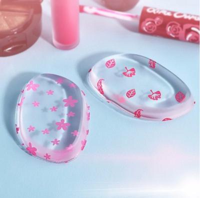 China 2018 Lovely Private Label Makeup Sponge Eco-friendly Silicone Blender Makeup Sponges for sale