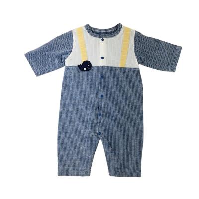 China HOT SALE 100% Cotton Long Sleeve Cartoon Baby Clothes One Piece Romper Summer for sale