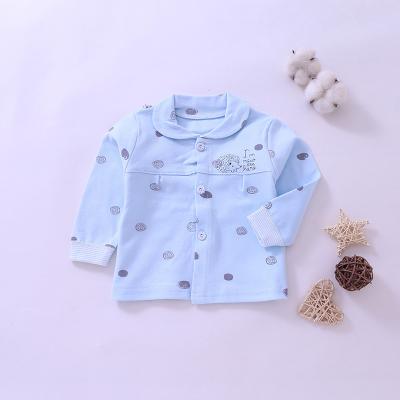 China Infant Romper With Fashion Long Sleeve Newborn Baby Boy Toddler Casual Clothes Set Clothes Striped Tops Cotton Kids Outf for sale