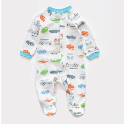 China Custom Long Sleeve Fashion Baby Clothes Elegant Romper Organic Cotton Baby Clothes for sale