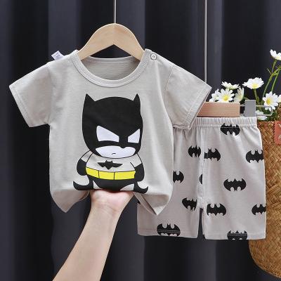 China High Quality Cotton Boys Girls Casual Summer Kids Clothes Toddler Clothes Toddler Costume Kids Clothes for sale