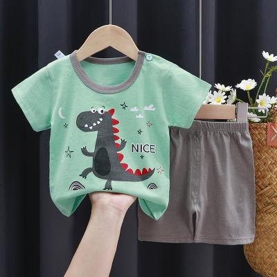 China Summer Casual Children's Clothing Sets 100 Different Design Baby Boy Clothing Sets for sale