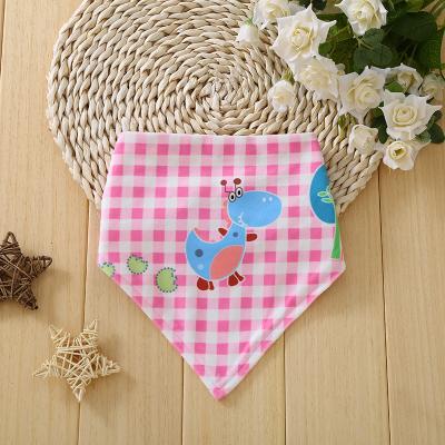 China Antibacterial Cotton Baby Bibs Organic Cotton Triangle Saliva Towel Bandana Baby Bibs for sale