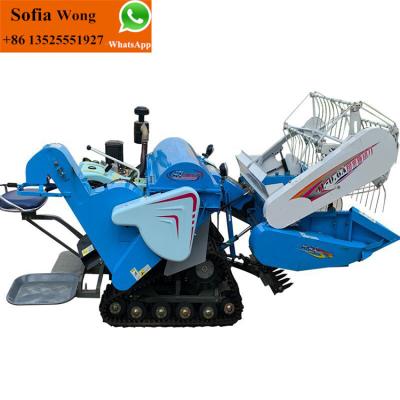 China mini rice harvester machine/mini combine harvester for sale