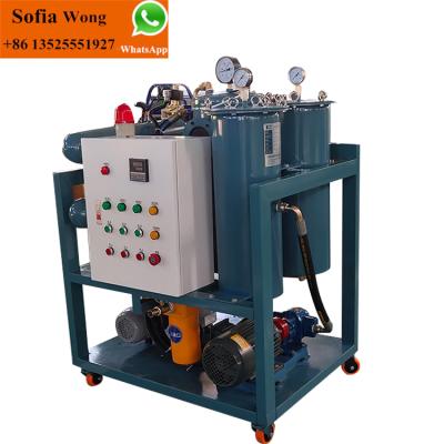 China Machinery Repair Shops Stainless Steel Cooking Oil Purification Machine Waste Oil Cleaner Recycling Machine for sale