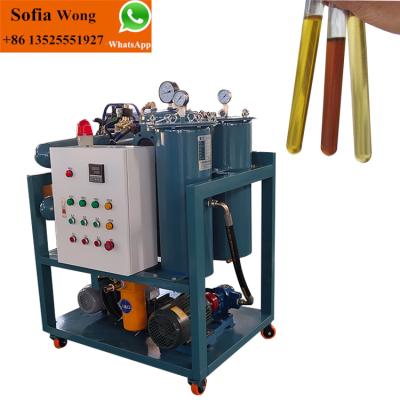 China Machinery Repair Shops Frying Oil For Vacuum Biodiesel Machine / Waste Oil Purification Machine for sale