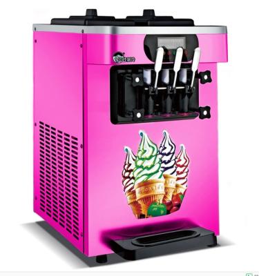 China Energy Saving Three Flavor Soft Ice Cream Machine Soft Serve Ice Cream Machine Factory Price for sale