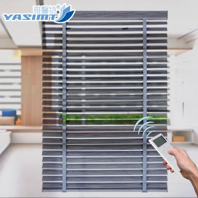 China Slat Home and Garden Decoration Waterproof 35mm Slat Blinds Fabric Blinds for sale