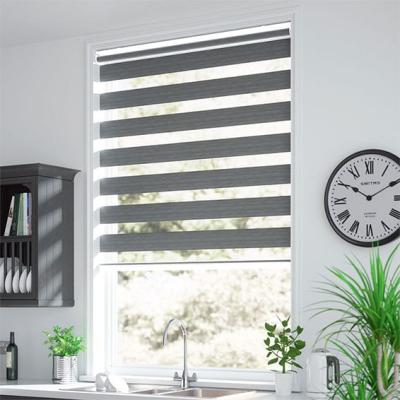 China Hot Selling Minimalist Zebra Fabric Blinds Day And Night Fabric for sale