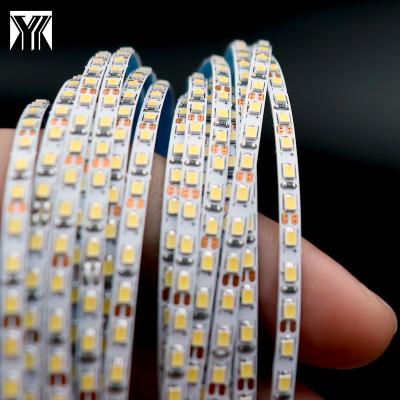 China Tira de luces narrow warm white/cold white PCB DC12V SMD 2216 IP20 198LEDs/m LANDSCAPE 3mm/natural white led flexible strip light for sale