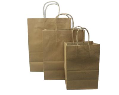 China Food Grade Recyclable Portable Reusable Environmentally Friendly Brown Factory White Paper Bags for sale