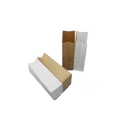 China 2021 New Products Recyclable Launched White Waterproof Customization Kraft Paper Bag for sale