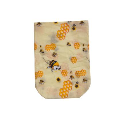 China Reusable Plastic Food Beeswax Blanket Zero Viable Waste Free Bees Wraps Food Storage Bread Sandwich Wrapper for sale