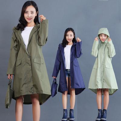 China Wholesale 2021 Fashion Plastic Rain Coat Windproof Raincoats Emergency Adults Custom Raincoat for sale