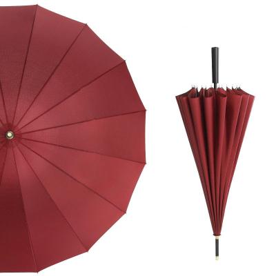 China 2022 Wholesale 2022 Wholesale Minimalist Straight Clear Cheap Porcelain Golf Umbrellas Custom Parasol For Windproof Rain for sale