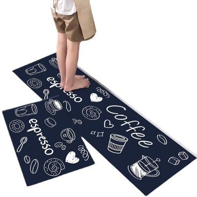 China Viable Fashion Style Simple Nordic Kitchen Mat Floor Carpet House Hold Carpet Long Slatted Door Mat Modern Home Decor for sale