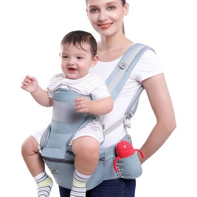 China Ergonomic Kangaroo Baby Front Facing Envelope Sling Travel Backpack Infant Baby Hipseat Carrier Infant Carying Ergonomic Carrier Backpack for sale