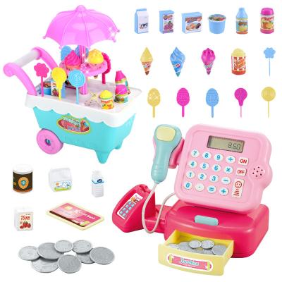 China Wholesale Musical Plastic Baby Kids Food Kitchen Set Toy Pretend Play Toys Kitchen Utensil Set for Girls and Boys Children Baking for sale