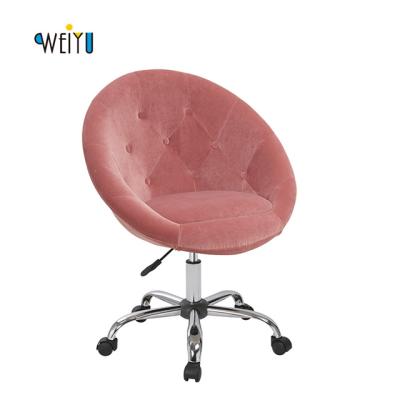 China CAD modern velvet adjustable bar stool with wheels for sale