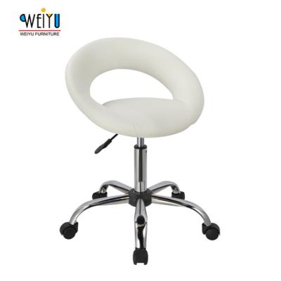 China Modern Bar Stool with Wheels Work Modern Aing Home Task Computer Swivel Chair PU Bar Furniture Soft Adjustable Bar Room for sale