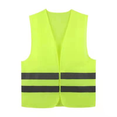 China Viable Standard Polyester Road Safety Reflective Vest for sale