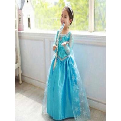 China Fancy kids dress hot sale custom made queen dress elsa kids clothes cosplay costume for party for sale