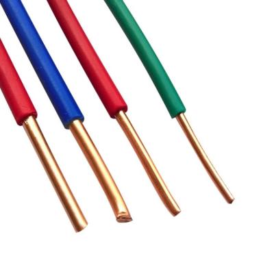 China High Temperature Resistance 12AWG/4.0MM2 PVC Insulated Oxygen Free Pure Copper Conductor Single Core Cable Electronics Cable for sale