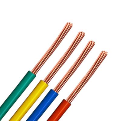 China High Corrosion Resistance 8AWG/10MM2 Waterproof Power Distribution Cable Single Solid Stranded Copper Core High End Cable for sale