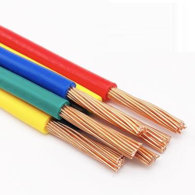 China Electrical Wiring 8AWG PVC Sheathed Electrical Wiring 10mm Electrical Cable Oxygen Free Copper Wire Factory Price for sale