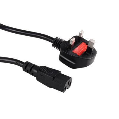 China High Quality Home Appliance UK 240V Power Cord CCC Approved 1.5M Length 10Amp Home Power Cord Reel for sale