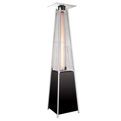 China Customized Iron Stocked Coated Pyramid LPG Gas Heater Split Pulse Ignition Cold Winter Garden Patio Heater for sale