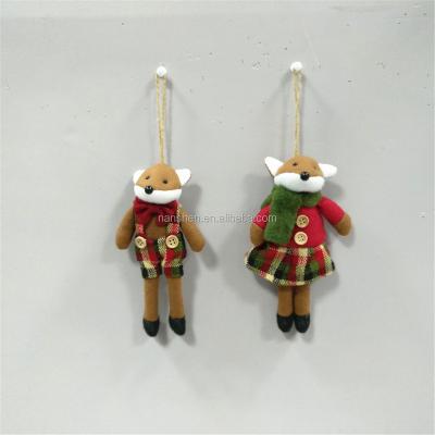 China Lovely Small Christmas Tree Ornament Doll Christmas Tree Ornament Importer Hanging Christmas Ornament for sale