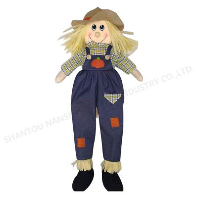 China Polyester Harvest Festival Garden Scarecrow For Thanksgiving Gift Ornament for sale