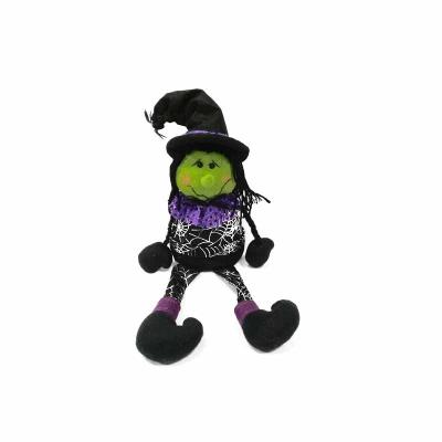 China Handmade Holiday Decoration Novelty Dolls Halloween Witch Dolls for sale