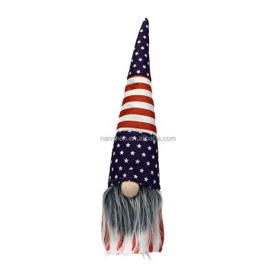 China Polyester Fourth of July Independence Day Gnome Patriotic Decorations for Decorations Holiday Home Decor for sale