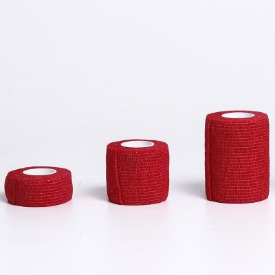 China 100% Cotton Nonwovens Colored Sported Elastic Adhesive Bandage for sale