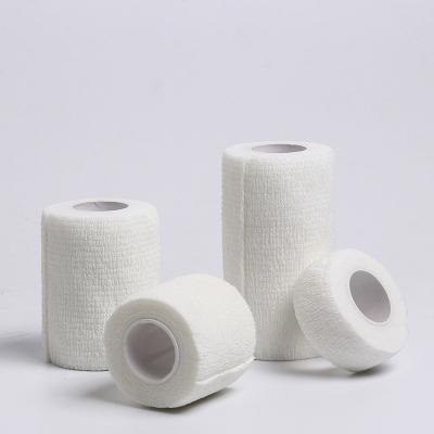 China 100% Cotton Skin-friendly Elastic Medical Bandage Machine Ventilation Sports Bandage With Printed Logo for sale