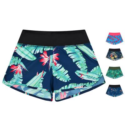 China 2021 New Cute Anti-wrinkle Beach Women Shorts Summer Gym Plus Size Women's Swim Shorts for sale