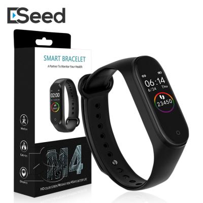 China Waterproof Color Screen Smartwatch Bracelet Touch Screen M4 Watch Band Fitness Tracking Heart Rate Blood Pressure Monitor for sale