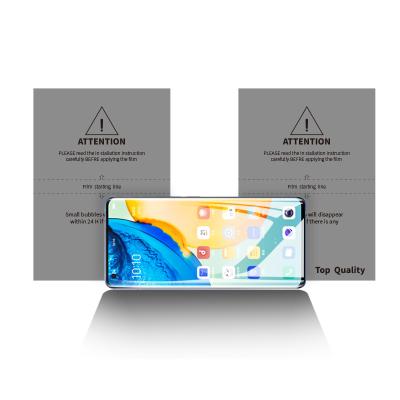 China New HD Clear Anti-Spy Full Glue Mobile PET Screen Protector Nano UV Protector For Samsung S8 S9 for sale