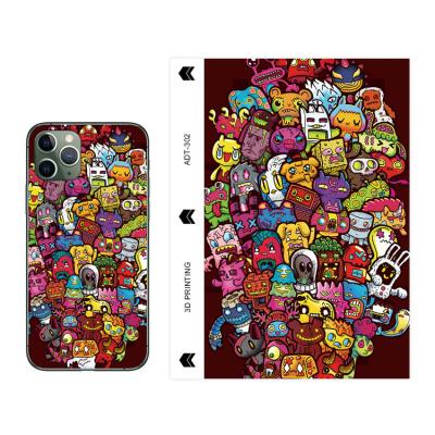 China Anti-spy SM 12*18cm For i13 Pro Various Design Mobile Phone Spaces Back Skin Cutter Max Back Sticker for sale