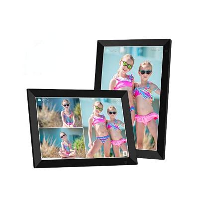 China Wifi 10.1 Inch Digital Picture Frame LED Slim Electronic Photo Album LCD Photo Frame RK3126 1GB+16GB for sale