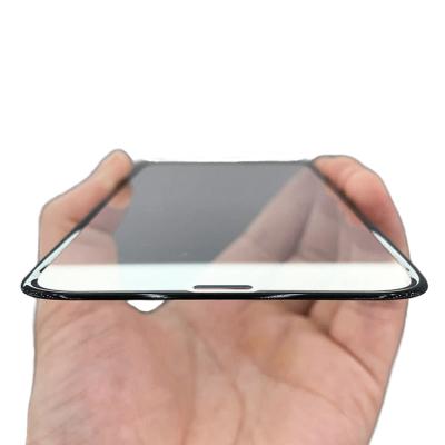 China Wholesale 0.26MM 9H 5D silicone tempered glass screen protector shockproof mobile phone silicone edge anti-drop tempered glass screen film for sale